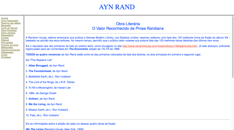 Ayn Rand Old Site - 07 - Obra Literaria